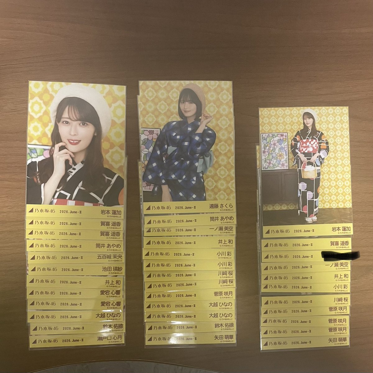 nananao711's tweet photo. 乃木坂 生写真 全ツ トレ

譲▶画像＋過去物(同種ありません)

求▶一ノ瀬、井上、愛宕の過去物
希望
ビリヤニ、アリスコーデ、スーツ(愛宕以外)
エレガント、モノトーン、スペシャル48(久保卒コン衣装)、紅白2025

直トレ希望(横アリ両日、大阪day2、神宮day2.4)

異種トレとなりますがお願いします🙏 https://t.co/jEIKBxhQEU