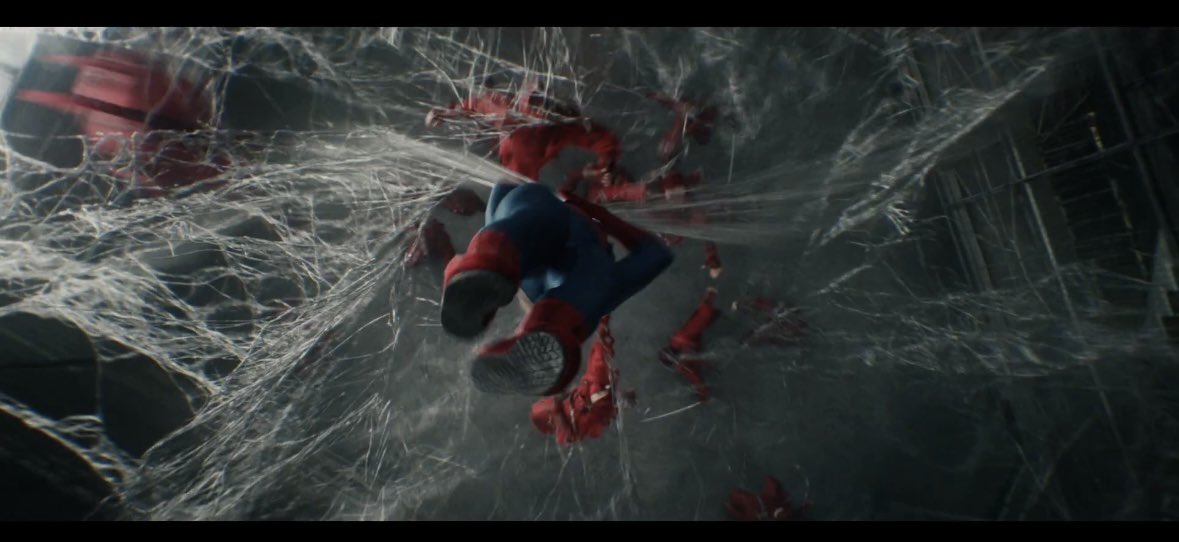 HeyTobby1's tweet photo. Spider-Man got a DNA upgrade and immediately turned a whole prison block into a spider web. Yeah… we’re not dealing with the friendly neighborhood Spider-Man anymore. 🕷️ https://t.co/zPmxEkWRv1