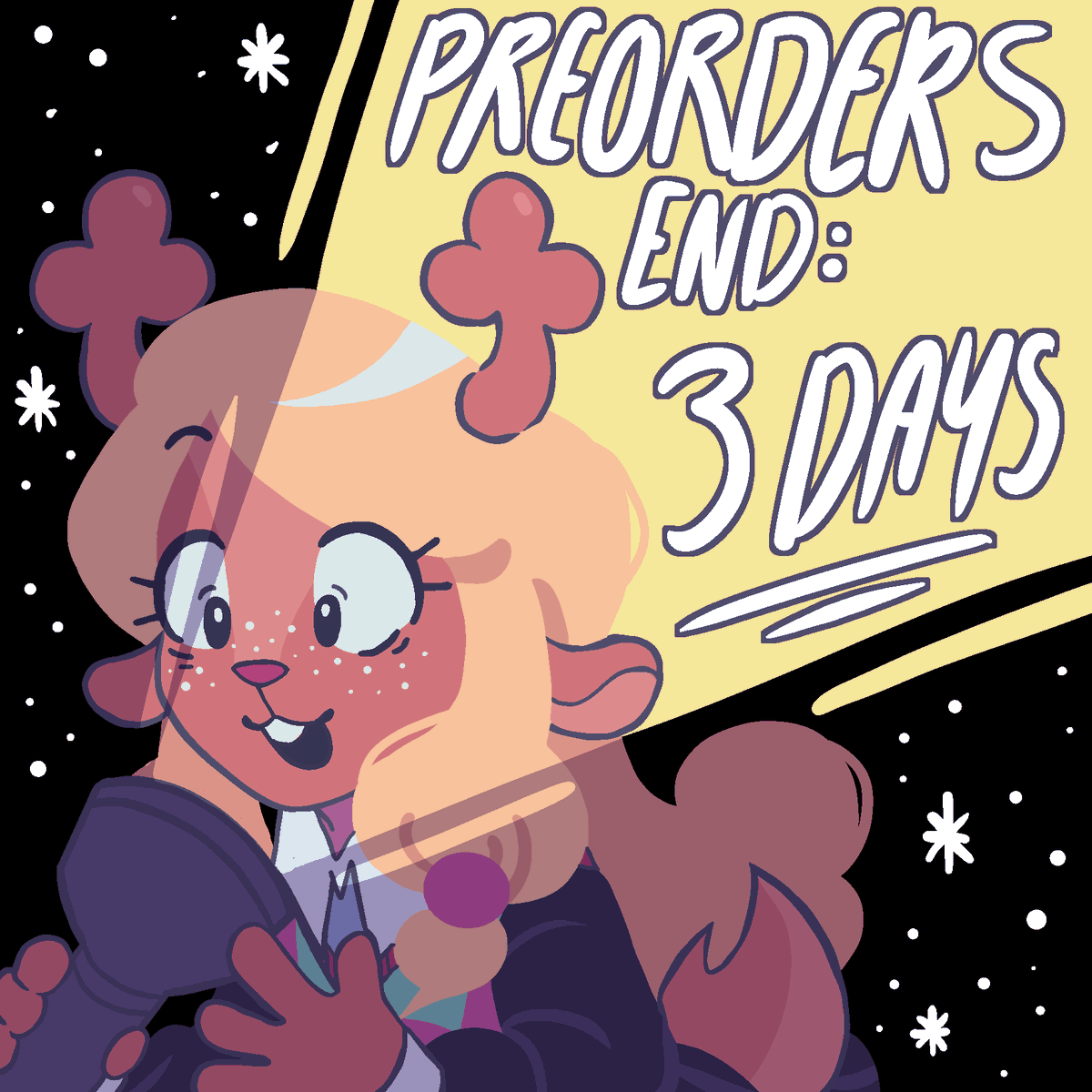 noellezine's tweet photo. Eek! It’s scary down here...  
..Um, oh yeah! Pre0rders for SNOWANGEL close in 3 days! Make sure to get your order in before it’s too late!!!  

[ #NOELLEHOLIDAY #DELTARUNE #FANZINE ] https://t.co/GrgiT3Y2Zq