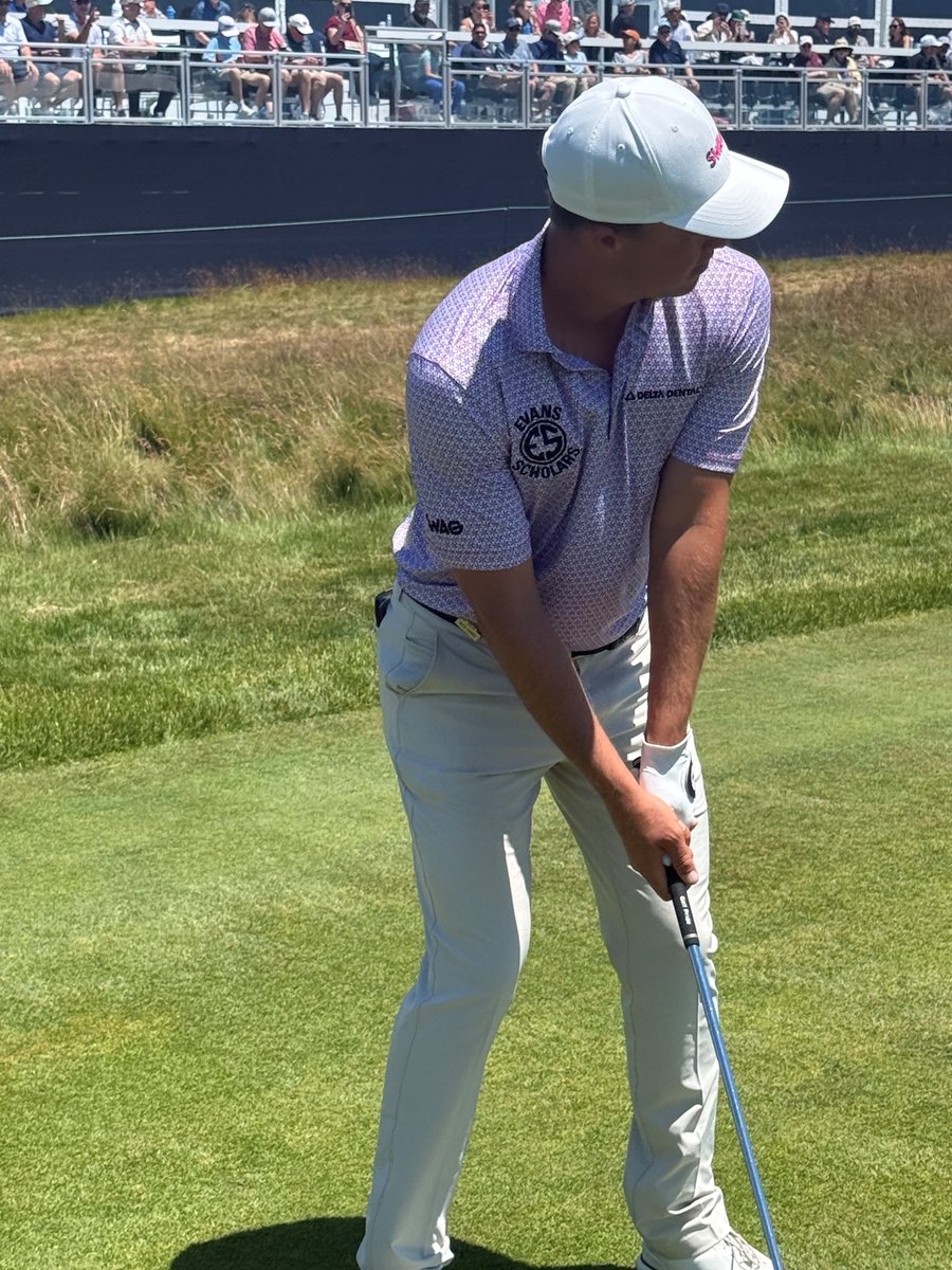 WGAESF's tweet photo. Look forward to seeing WGAESF ambassador @NickHardy8 tee it up this week at Shinnecock Hills. 🎉 

Good luck, Nick! https://t.co/MPxiui0ycn