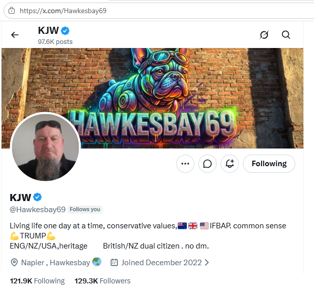 massivelyDOGE's tweet photo. comments about news reports, trendy suggestions of which accounts to follow on x, satire - @Hawkesbay69 - KJW - one of my favorite accounts on x https://t.co/VkrrMxnL5R