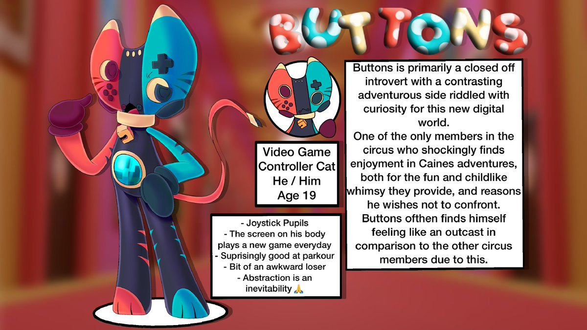 dum99_y's tweet photo. Shocked it took me this long to create a digital circus oc
#tadcoc #theamazingdigitalcircus https://t.co/tWkNn1EmFg