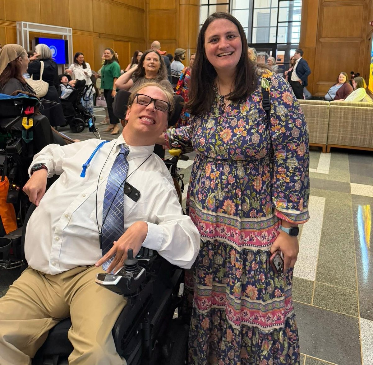 6WConsulting's tweet photo. Tuesday's celebration of legislation passed during the 2026 legislative session aimed at supporting and empowering persons with disabilities and commemorating Conner’s Law (2015).
#DisabilityRights #ConnersLaw #SupportDisabilities #EqualRights https://t.co/mYFm8VmgGu