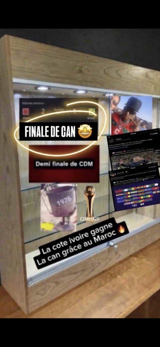 RedaRed31324386's tweet photo. @slthsn @trlkscx @y_13_sss @rayane93z1 @ElMarokii95 @gloiredz Ahh désolé je crois qu’il y’a plus de place pour tout ces trophées 😂😂😂 https://t.co/j9DdmSDFTV