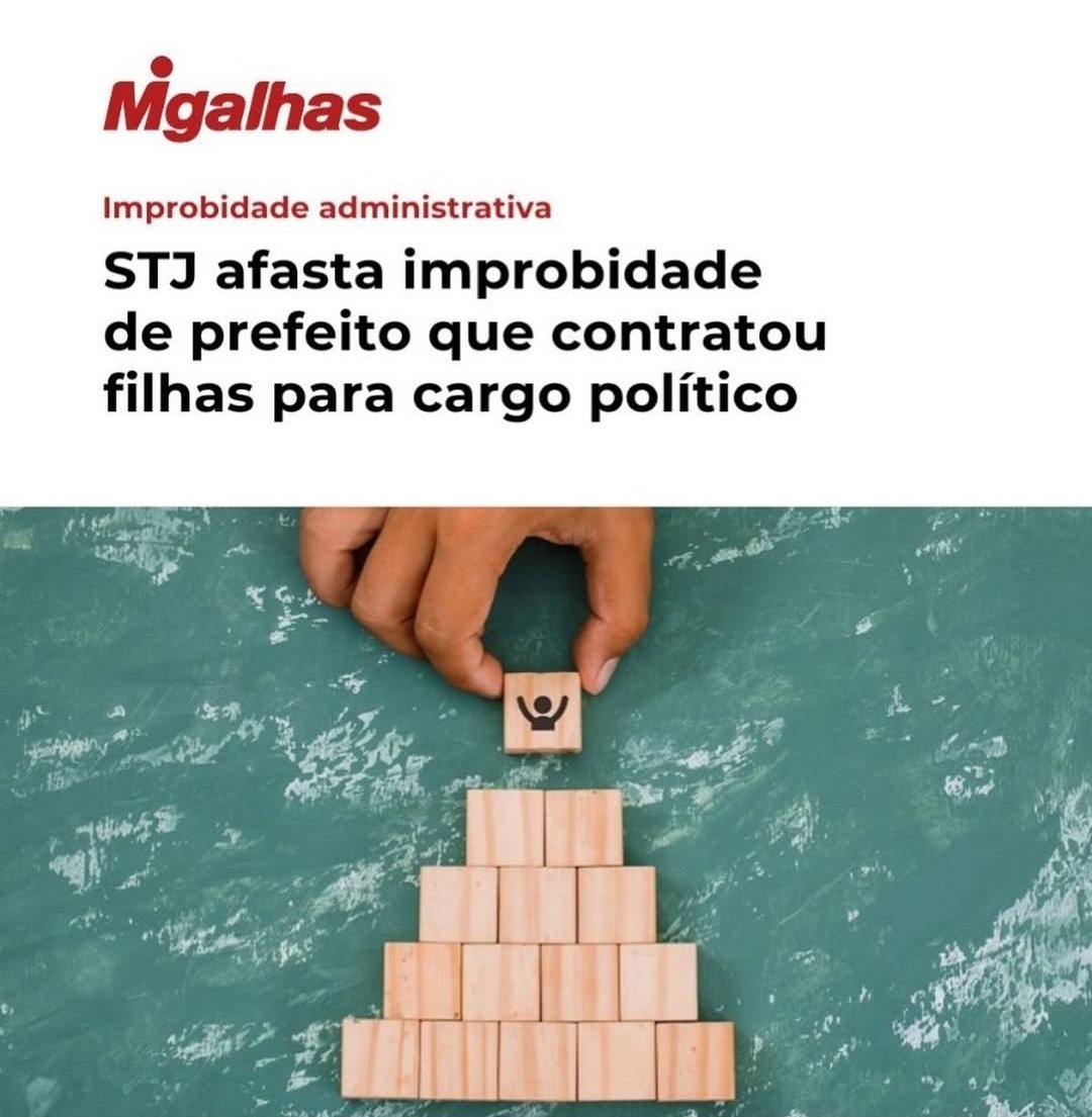 andre_sberze's tweet photo. Nomeou as 02 filhas como secretárias municipais, algo que ainda é permitido pela Súmula Vinculante n° 13, mas que está sendo revisado pelo STF no julgamento do Tema 1.000 de Repercussão Geral. https://t.co/NyKtFjqD32