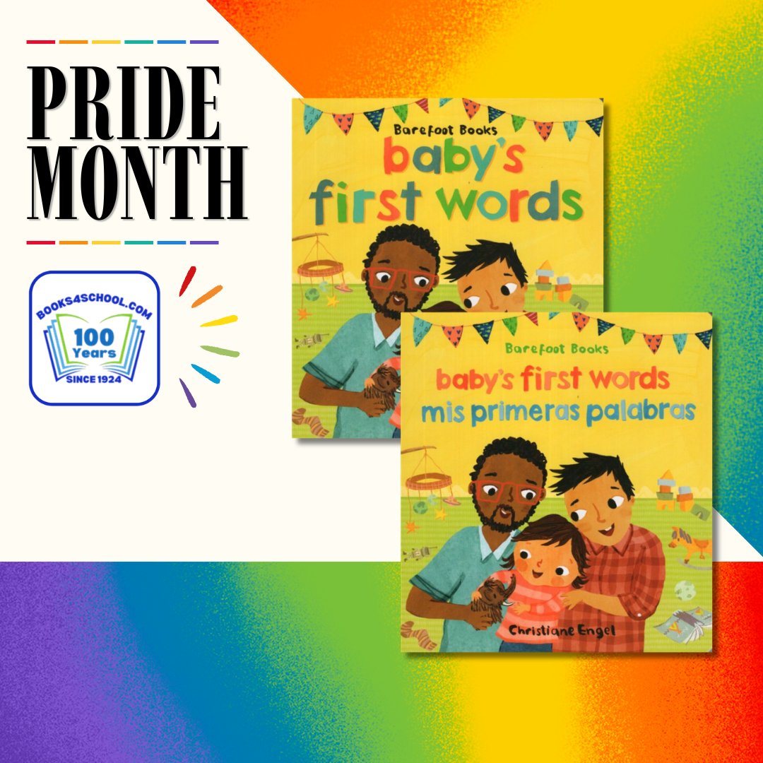 ibooks4school's tweet photo. Spend the day learning new words with a busy baby &amp; her two dads with this concept board book, available in English &amp; English/Spanish Bilingual!: https://t.co/pzOKp6rC63 #PrideMonth #conceptbooks #kidlit https://t.co/O7Un7ZbdLe