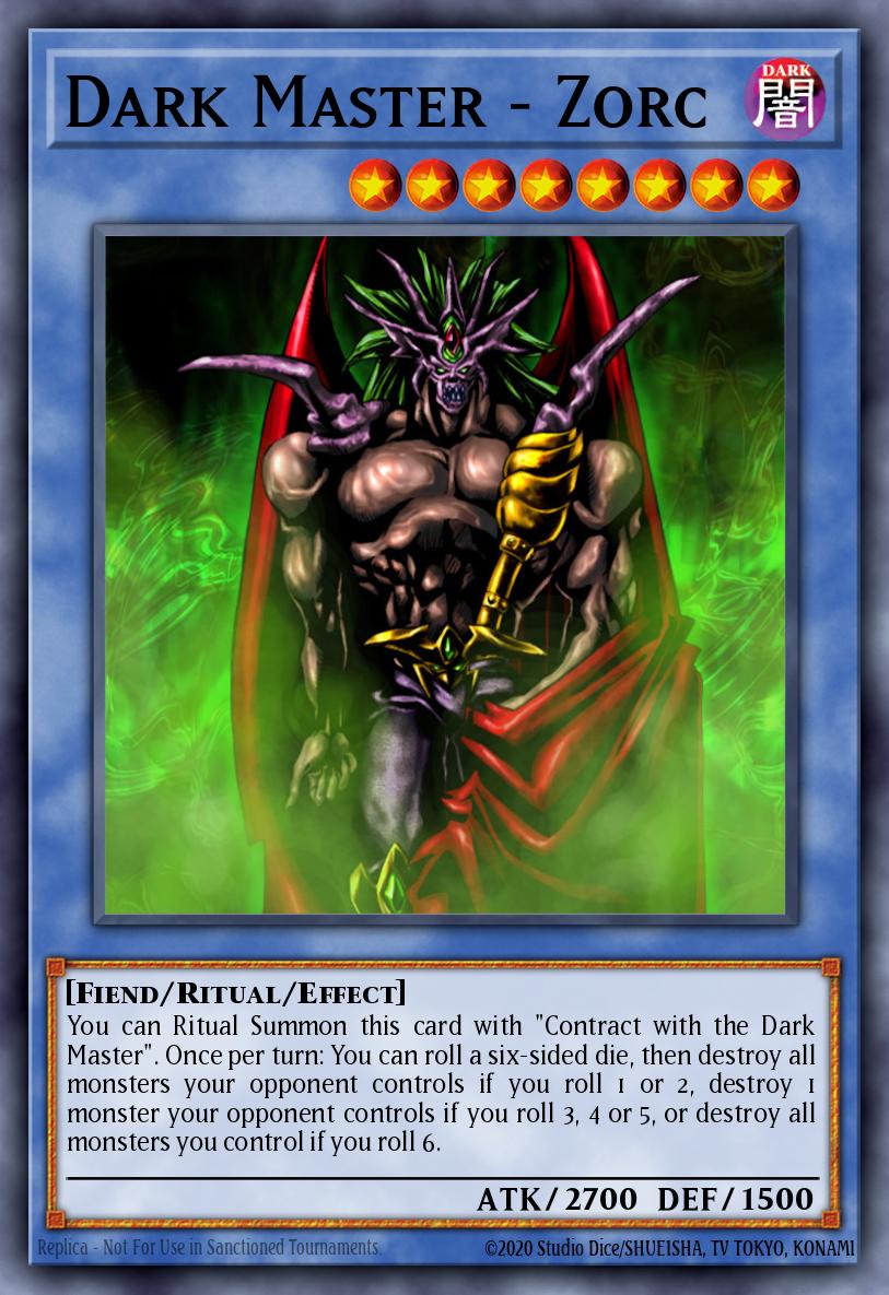 TenmAtelier_YGO's tweet photo. Zorc is back? 😈
The first time we saw him was in 2003 in Dark Crisis.
I'm wondering if they will abandon the dice-rolling effect.
Regardless, we need a whole archetype for him, with modern mechanics far from the Archfiend dice strategy! 🎲
I should create it...
#yugioh #zorc #newcard