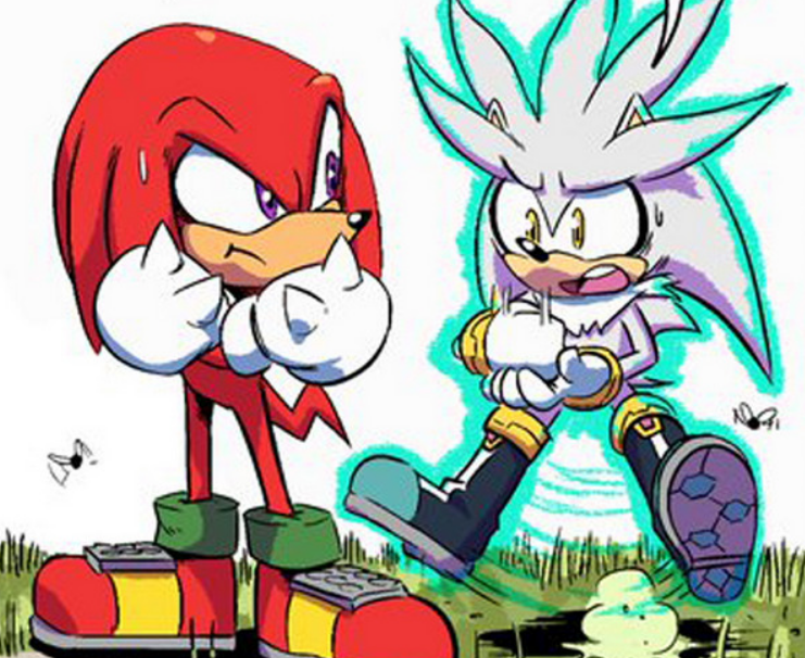 PrettyFluffyBoy's tweet photo. Even when Silver's low enough to touch the ground, he tends to casually float instead of stand.

In Crisis City, most terrain was unstable, and precariously over lava.

Silver reflexively grew more comfortable levitating himself instead of expecting solid footing on anything. https://t.co/qmArITGRZC