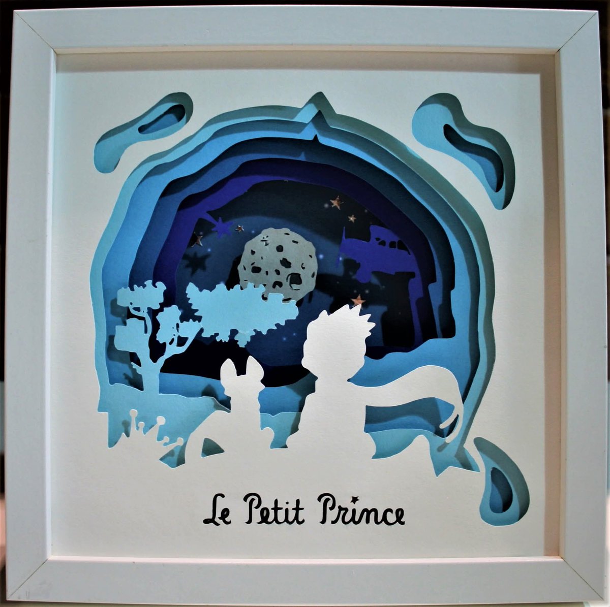 kartonkut's tweet photo. Y un cuadro especial, muy especial... ❤️❤️❤️. Pruebas de tamaños, pruebas de colores, cambios, etc...  relieve con las diferentes capas de papel... EL PRINCIPITO. 😘
#elprincipito #kartonkut #lepetitprince #artesania #dandovida https://t.co/Y2Fx0WFfGA