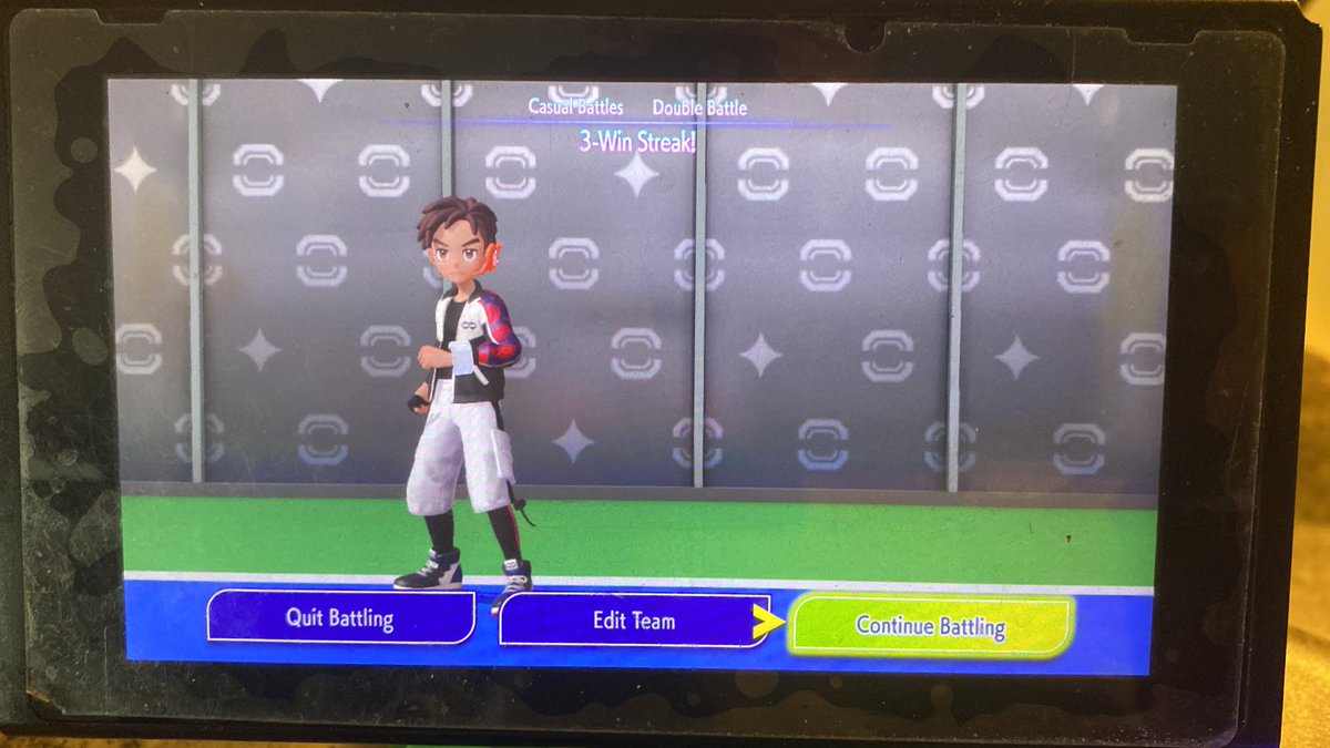 MoneyMagyk's tweet photo. Ok got my Shiny Swampert and went on a 3 game win streak in casual! Let’s take it to the ladder!! 🪜 #PokemonChampions https://t.co/8G0F0ki4eF