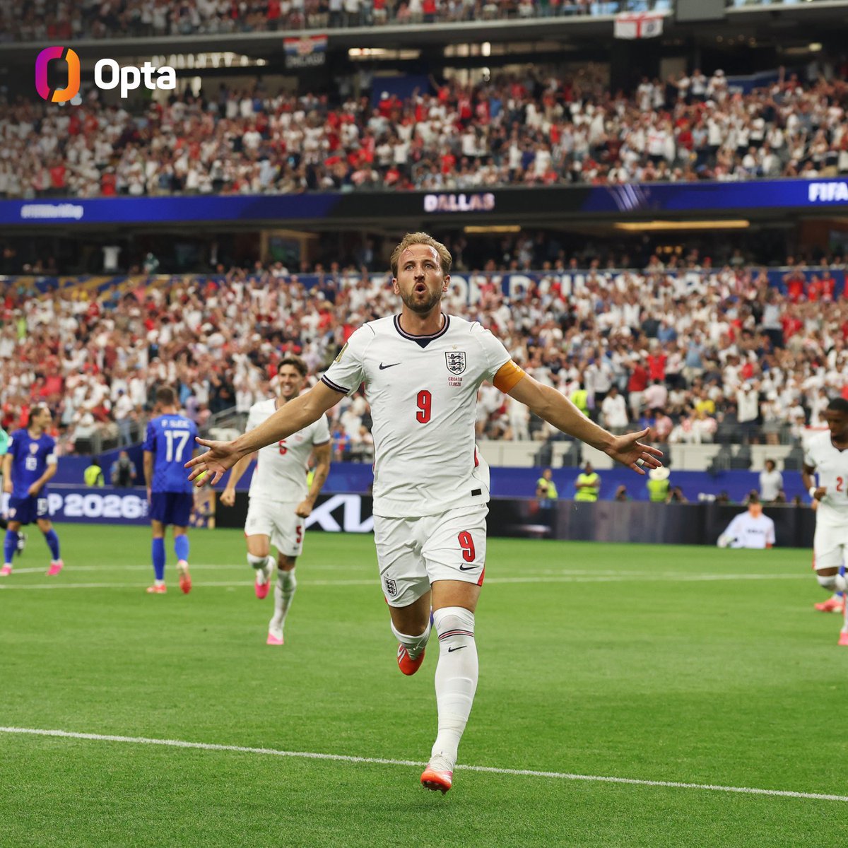OptaJoe's tweet photo. 10 - Harry Kane has scored 10 FIFA World Cup goals, the joint-most of any England player, along with Gary Lineker.

Summit. https://t.co/hayeFWcSNh