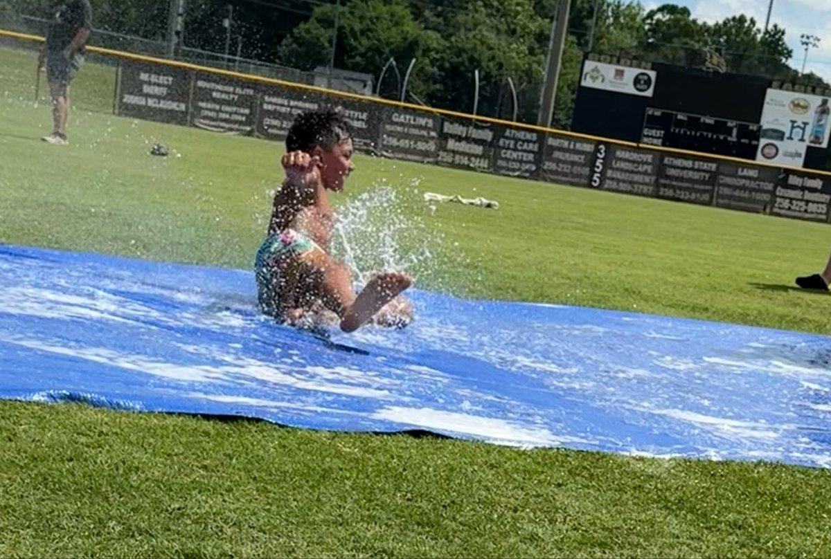 AHSBASEBALL_1's tweet photo. Ended camp with a splash!⚾️💦
A huge thank you to all of our campers for bringing the energy, effort, and enthusiasm each day. We enjoyed watching you learn, compete, and grow on the field. Keep working hard, keep having fun, and we’ll see you next year!
#AskNot🦅 #RepTheA https://t.co/dSyONR0fnr