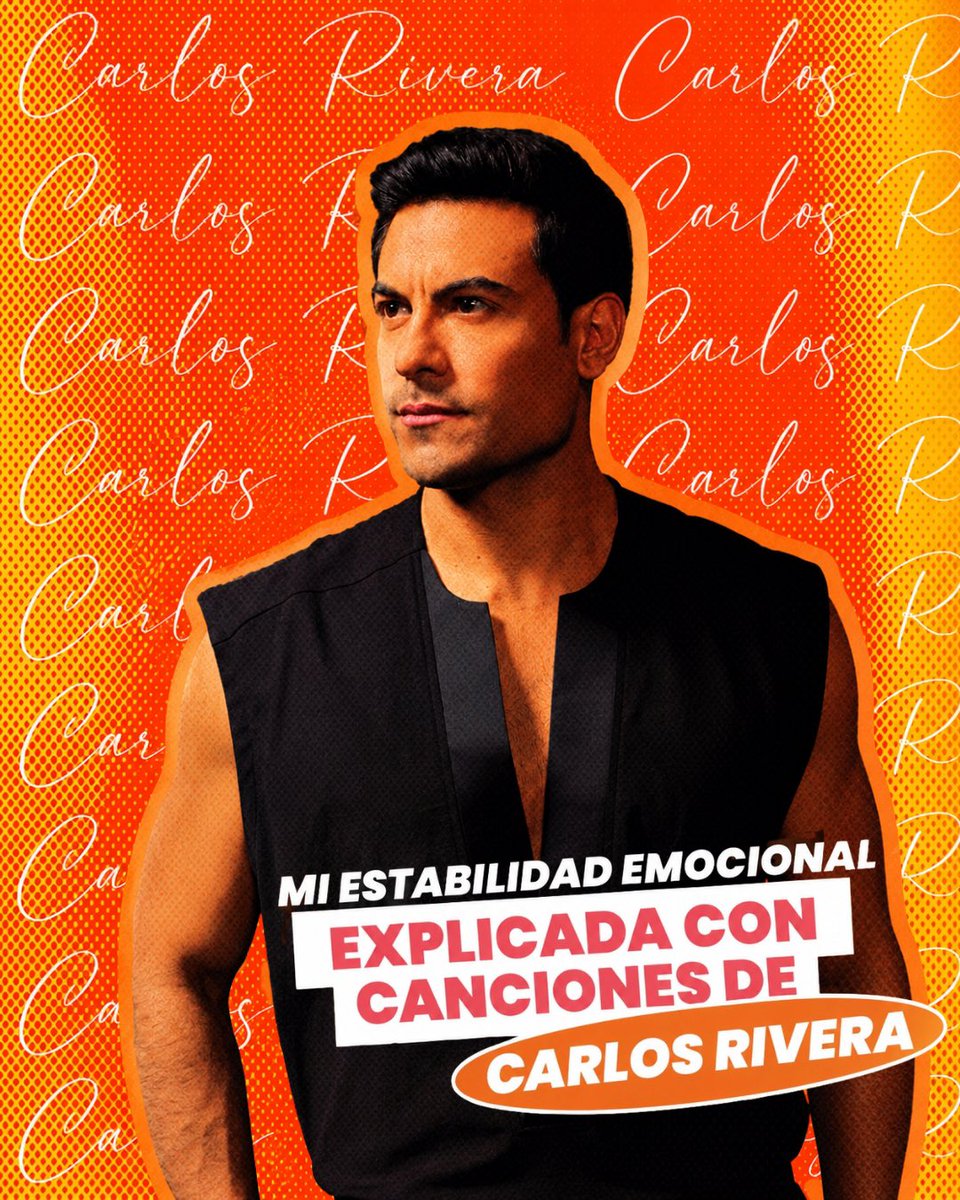 riveristashq's tweet photo. Hay personas que expresan sus emociones con palabras.

Y luego estamos los fans de Carlos Rivera, que las explicamos con canciones. ❤️ Desliza y dinos cuál representa mejor tu estado de ánimo actualmente. https://t.co/zznwLApHPN