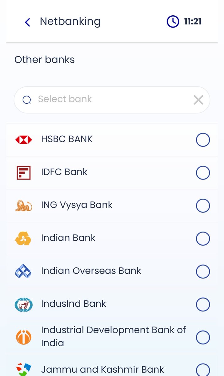 maybepritish's tweet photo. @IndiGo6E why isn't there any option for @ICICIBank netbanking 🤔 https://t.co/dMi9mZr95X