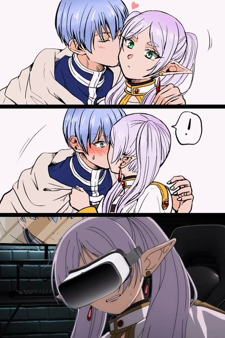 dailyFrieren_'s tweet photo. art by tenten https://t.co/JJZflq9BUI