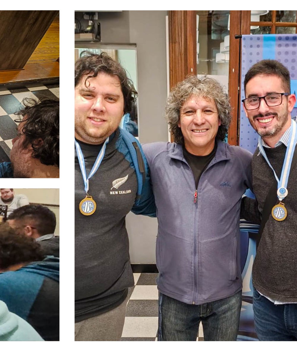 AtsaBsAs's tweet photo. ♟️Se disputó el 1° Torneo Blitz por Parejas Sub-2000 de la "Copa 90 años” en nuestra Casa Celeste y Blanca. Luego de 5 largas partidas de ajedrez, se consagraron ganadores Bruno Bertolotti y Santiago Cabezas. ¡Felicitaciones compañerxs!
#ATSABsAs #Sanidad #Sindicato https://t.co/fejSRjTZb4