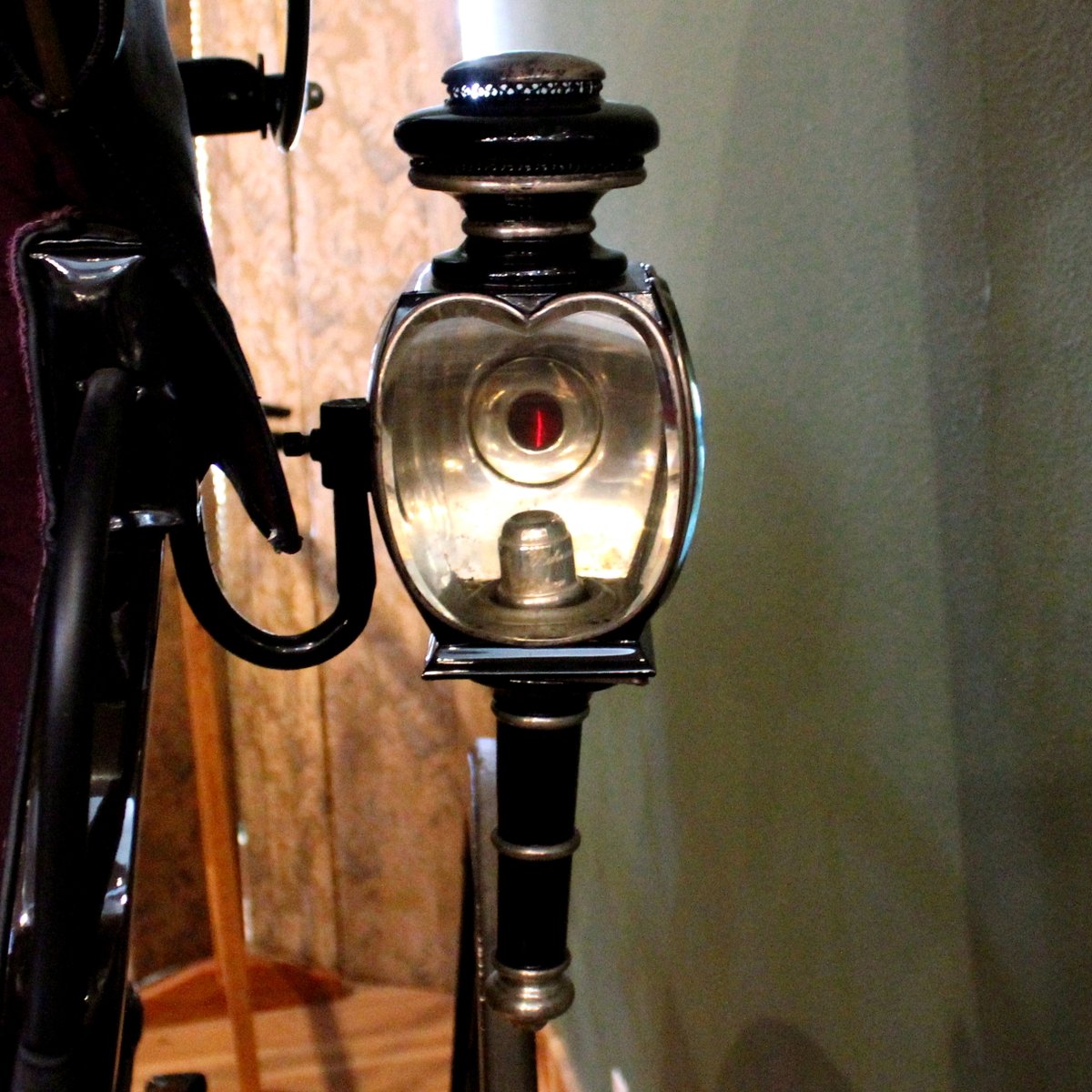 NWCMuseum's tweet photo. Can you guess what the red dots in the carriage lanterns are used for? Take your guess and come to the museum to see if you are right! Here is a hint, it had a very practical use.

Open daily 10am-4pm, Come get carried away!

#museum #nwcarriagemusem #lantern #horsedrawnvehicle https://t.co/cp1lokClaF