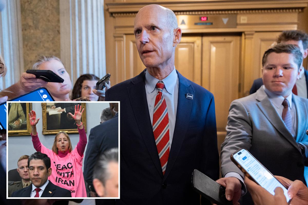 nypost's tweet photo. Sen. Rick Scott asks Trump admin to strip CodePink's tax-exempt status over China funding ties https://t.co/HOwdoSczdO https://t.co/rjfgo5foOn