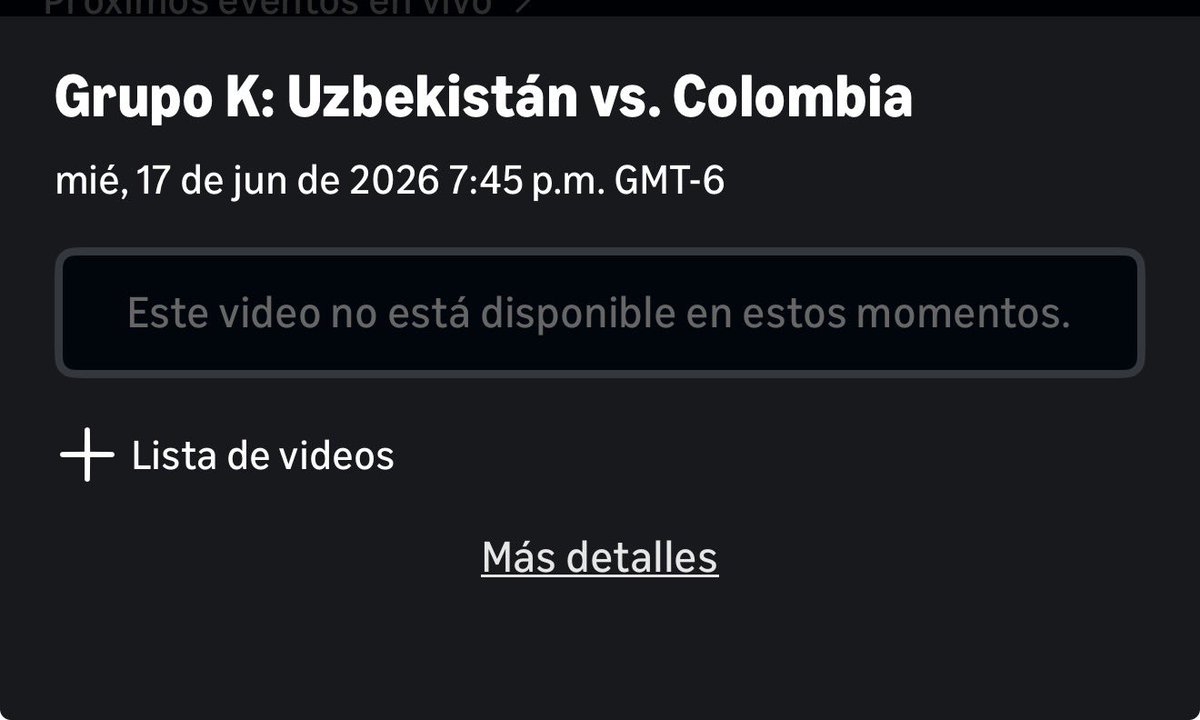 jonbarbon's tweet photo. Literal si espero una compensación @PrimeVideoMX @VIX @Profeco 

Los 999 pesos de la suscripción si me los cobraron en tiempo y forma 🙃 https://t.co/tMF0cIE1Rr