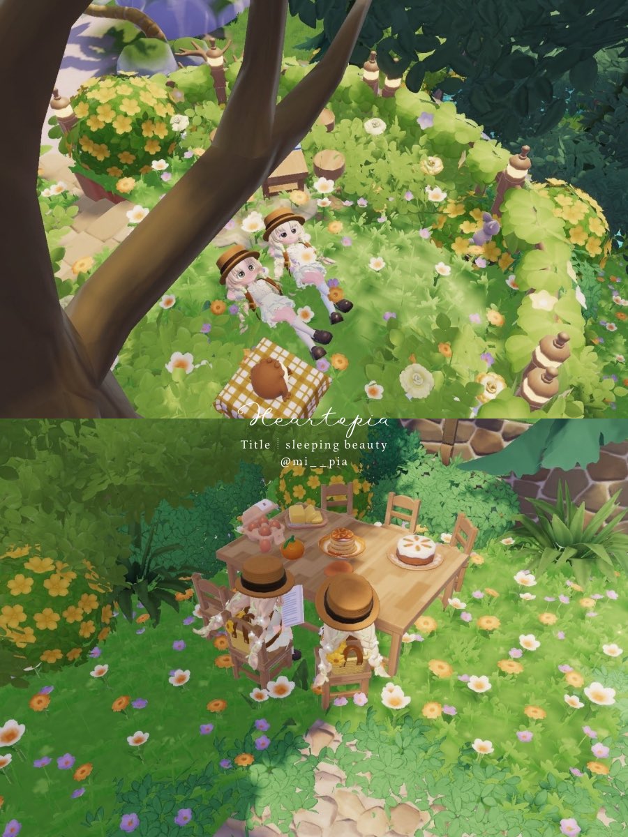 mi__pia's tweet photo. sleeping beauty 🪾🌿

ねこちが案内してくれて
最高にｶﾜｲｲ写真いっぱい撮れた👒🌻

続きはALTに…✍︎

#ﾊｰﾄﾋﾟｱ #heartopia
#ﾋﾞｰﾊﾞｰ杯 https://t.co/UXw4c6Kxpp