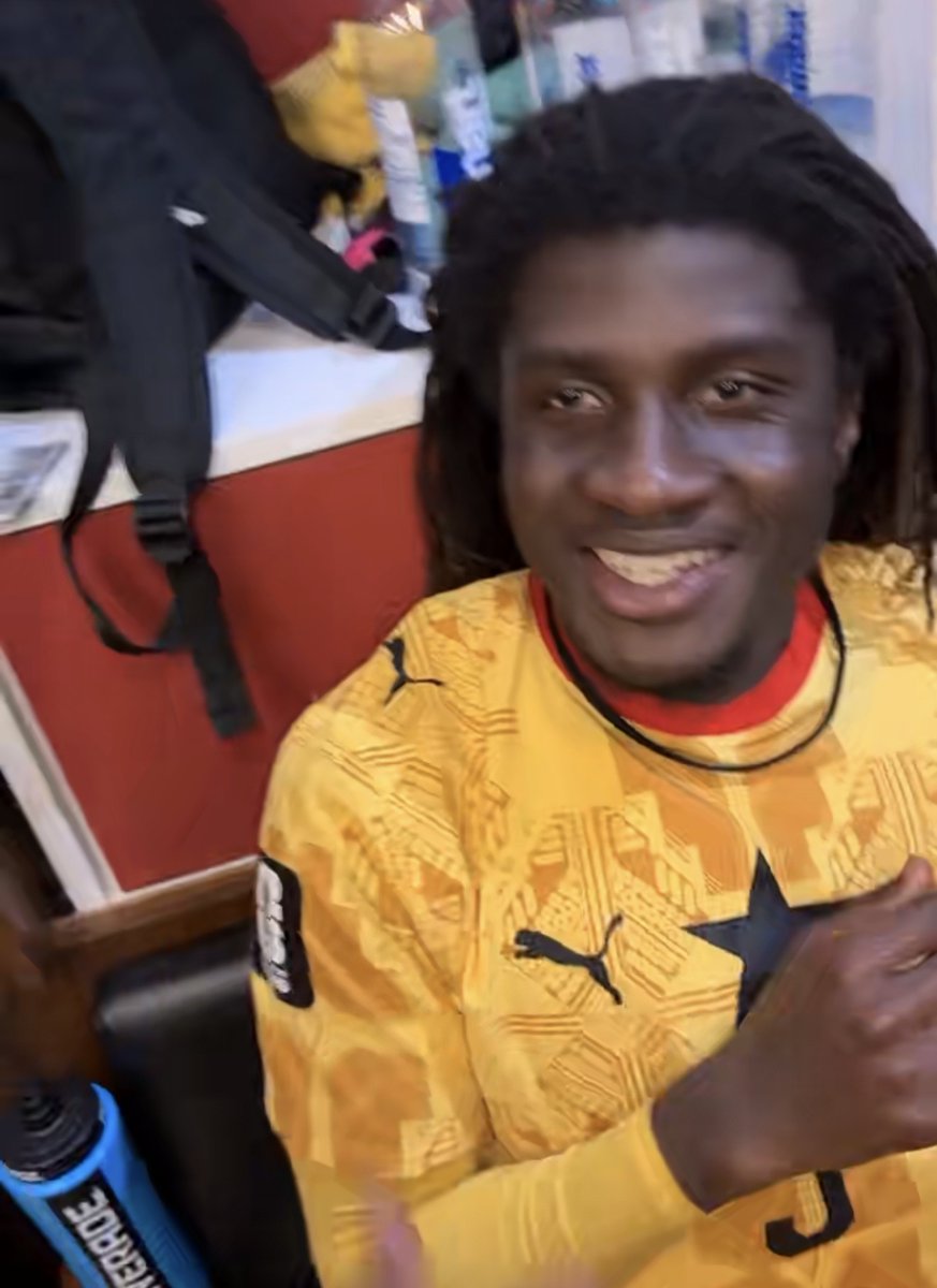 TouchlineX's tweet photo. 🚨🗣️ Caleb Yirenkyi in the locker room after the game: 

"Only God. Only Him." https://t.co/YKIaz7ls1e