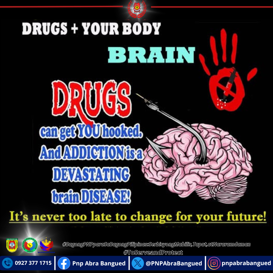PNPAbraBangued's tweet photo. SAY NO TO ILLEGAL DRUGS
#procar
#BagongPNPparasaBagongPilipinasSerbisyongMabilisTapatatNararamdaman
#ToServeandProtect
#banguedmps_abrappo https://t.co/U3Zkim5iIQ