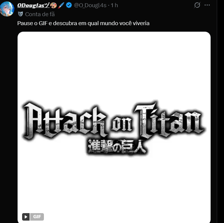 Manget007's tweet photo. @O_Dougl4s Irei apoiar o Eren e irei matar mikasa e armin, antes de tudo. https://t.co/y9FS0VWIji