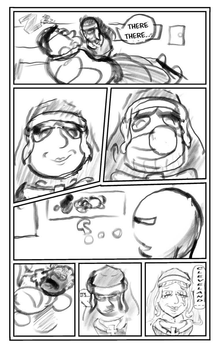 PopcornKn1ght's tweet photo. Comic based on the gartic phone that happened in the sinner maker VC. (beautiful indie game by @angel_roher, highly recommended!) #sinnermaker https://t.co/yswKGYee0n