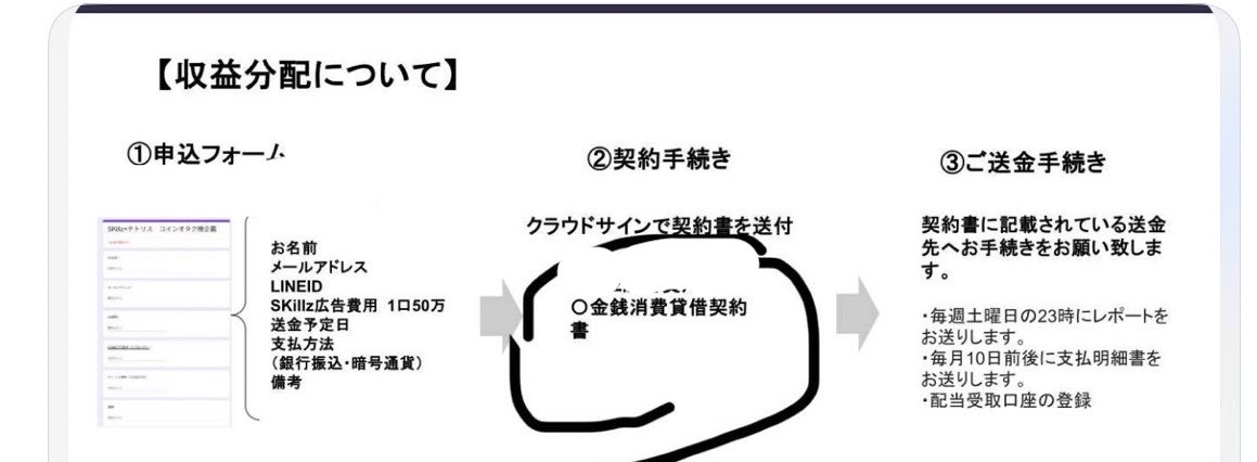 madame_yjp's tweet photo. 投資において、何かあれば自分が保証するからと言って契約書で、交わすのが危険⚠️です。
自己破産されたら返済されません。 https://t.co/1YomOXHEz2