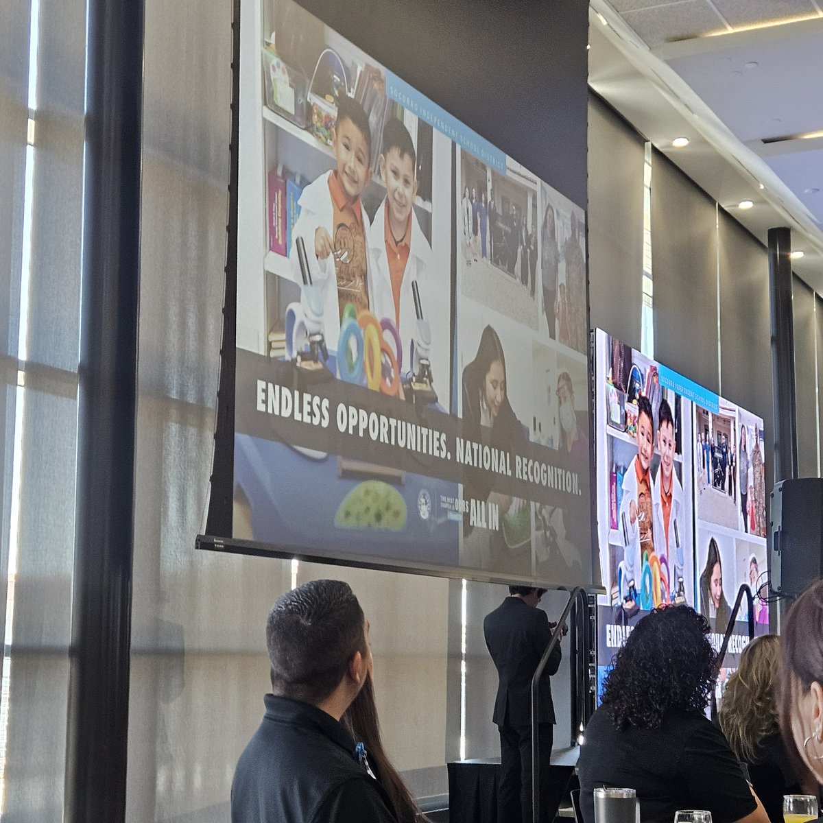 DSShook_ES's tweet photo. Todays State of the District Address made one thing clear, student success is visible everywhere you look. Thanks to strong leadership and a community that always puts kids first, we’re in a better place than we were two years ago and we continue to do what is best for kids every single day. Great things are happening across TeamSISD, and the next chapter truly belongs to us. #TeamSISD