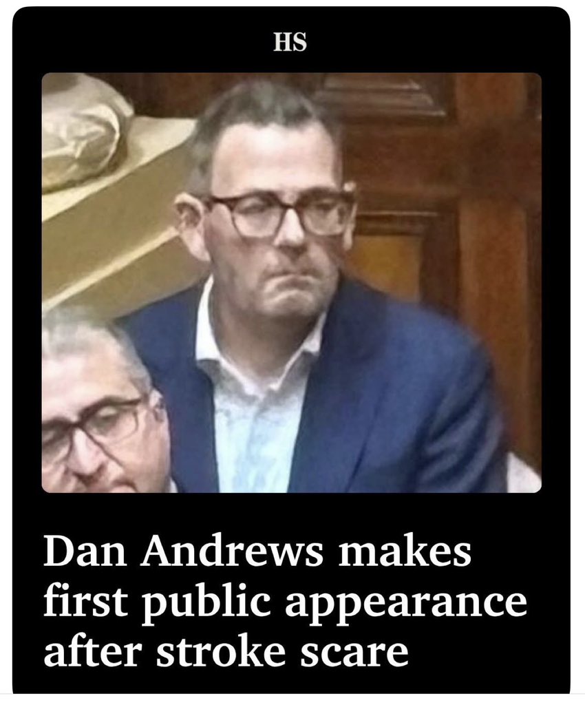 Lisa9Sophia's tweet photo. Dan Andrews is back from Beijing, just in time to ensure Labor wins the next election https://t.co/gRRverIHlJ