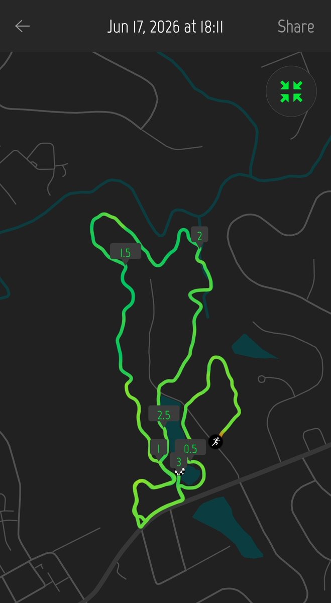 WillOAyers's tweet photo. Great run today!! Post work, tuff up/down trails, solid pace. Humid, slight breeze!! Can't be upset with it.
Best mile: 8:14 (mile 2)
#40fit #running4life #Fitness #10ksteps https://t.co/XKxrGJSE5U