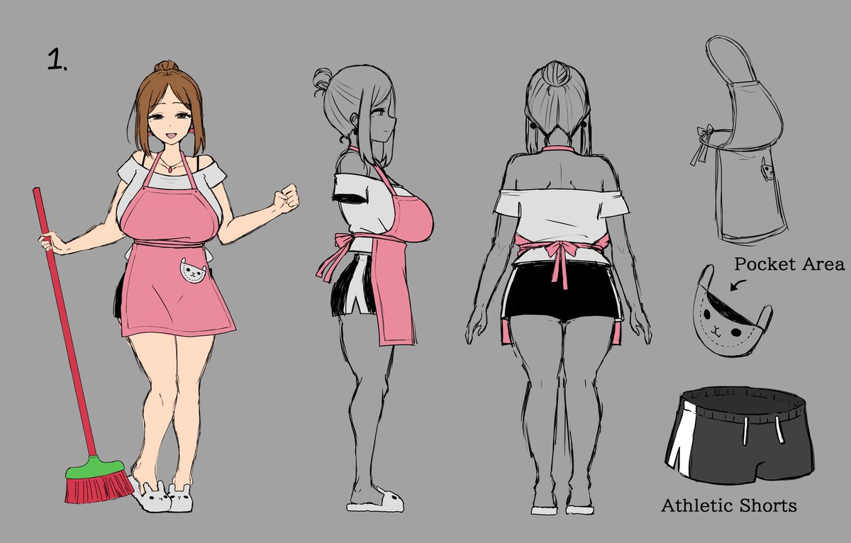 NahManStudio's tweet photo. The designs are still prototypes, but one is based on a classic NTR story, while another is inspired by an SM theme.👀
Adult manga heroines are the main inspiration for this project, with a ninja, idol, and more to come. Stay tuned~ 😁 https://t.co/p46n7Y4GdX