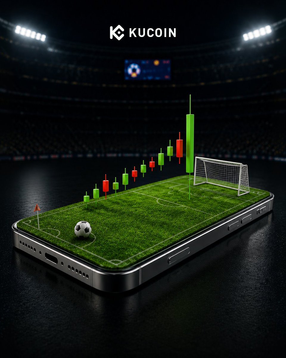 KuCoin_AP's tweet photo. The real game is in the charts ⚽️ https://t.co/E3dX3UTEe7