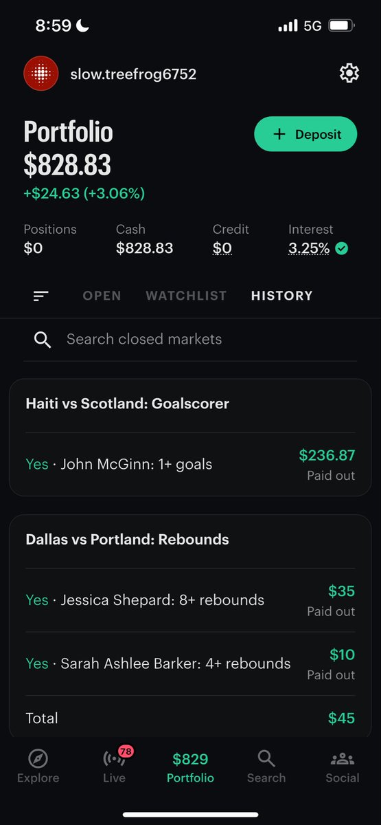 KalshiEdgeAlert's tweet photo. @ayeejuju Can we take a minute to appreciate this growth on my account https://t.co/0ycUgJ2dxt