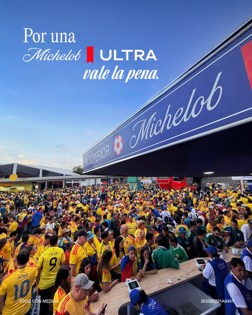 MichelobUltraMx's tweet photo. Hoy, los cafeteros eligen cerveza 🍻#MichelobUltra 
#colombia #mundialdefútbol2026 https://t.co/7nBZIToF7u