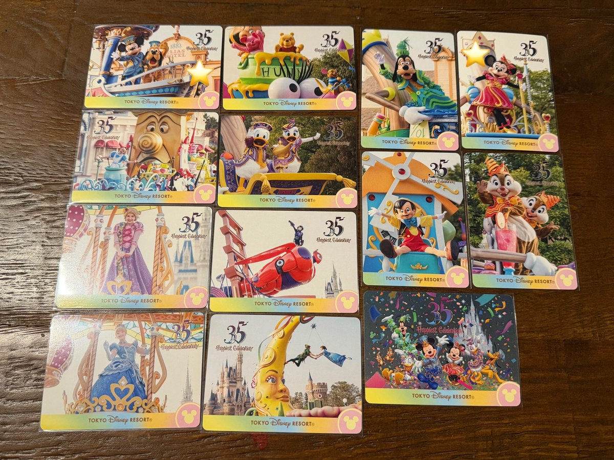 __aribelle's tweet photo. 〈交換〉 ディズニーリゾート コレクションカード

譲▶画像参照 (数字が所持している数です)
      異種コレクションカード リプに続きあり
求▶ベル

郵送のみ
⭐️は無印含めを優先

⚠️代行分がまだ手元にないため
物によってはお待たせする可能性があります https://t.co/JUrAVNJPdT