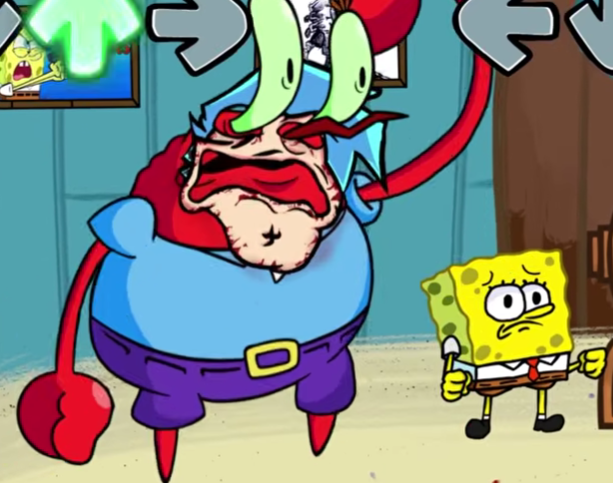 pinkmouse682's tweet photo. all this talk about bikini horrors when spongebob parodies is the best spongebob fnf mod https://t.co/6mgAoARkgO