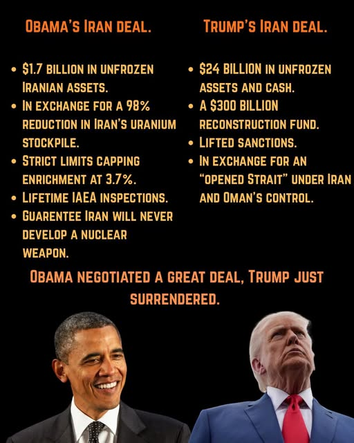 ALANFAN44's tweet photo. @RossyPrime HE SURRENERED TO  IRAN YOU IDOTS !! HE GAVE MUCH MORE THEN OBAMA !! https://t.co/zLqFkqJPVp