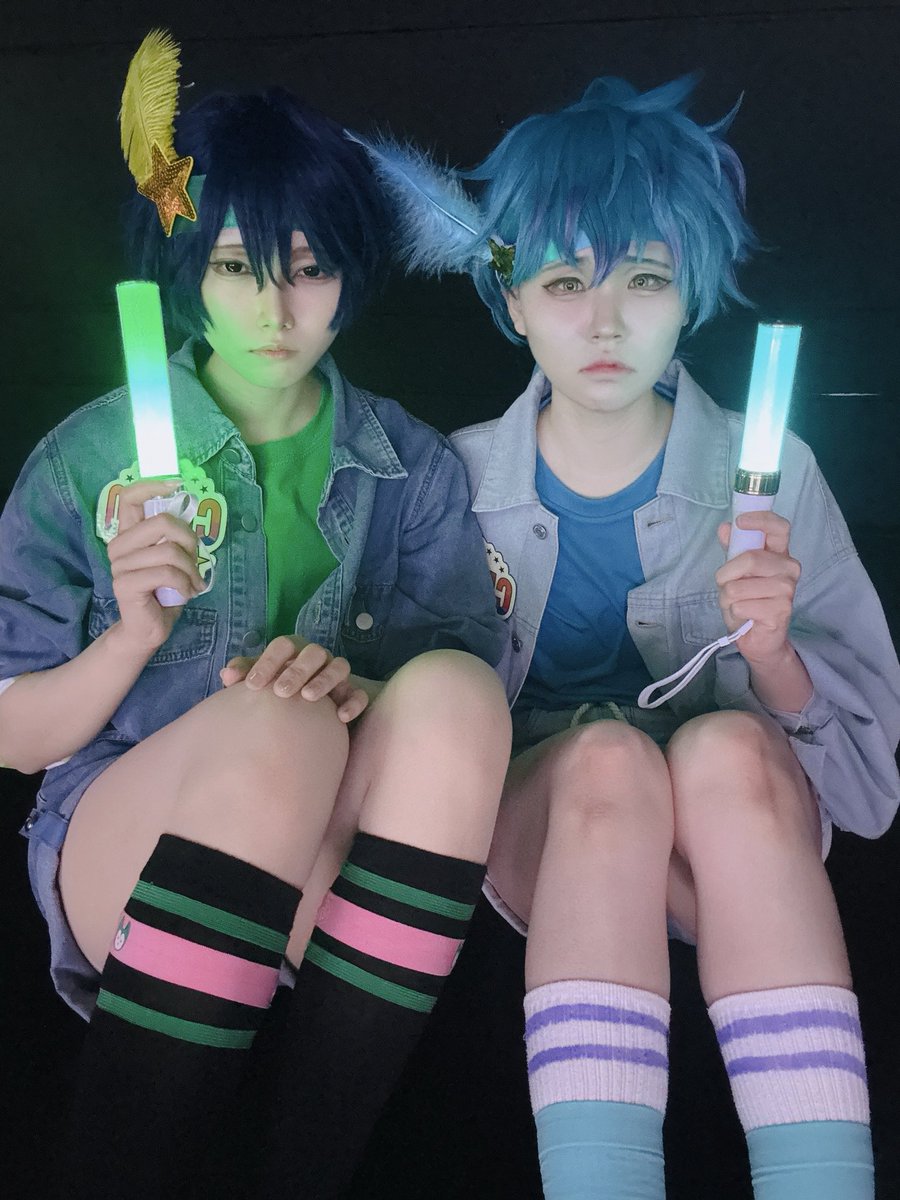 kkki____k's tweet photo. ⚠︎cosplay
crsm/🏠🩵💚💲

通夜みたいな空気感

🩵ｸﾝ🫱@kschan_no_cos2w 

#緊急竹光ブレイク https://t.co/BYblbQTSGu