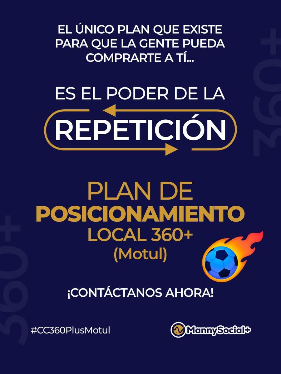 CanRosel_LM's tweet photo. Para que tu negocio
esté siempre en
la mente de la gente,
tu único recurso es el
Plan de Posicionamiento
Local 360+
de MannySocial+

¡Contáctanos ahora!

#Plan #Comunicación #MotulYuc #MannySocial #CC360PlusMotul https://t.co/TzwMmyRbks