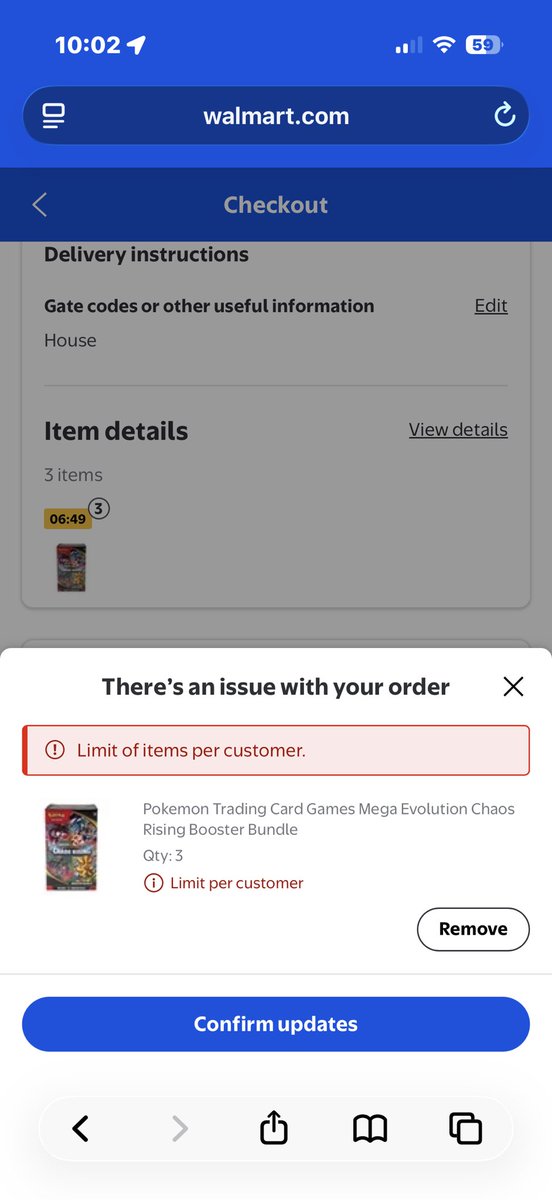 b3njamin69420's tweet photo. @PokemonRestocks Anyone else? https://t.co/I1RWY5zRq9