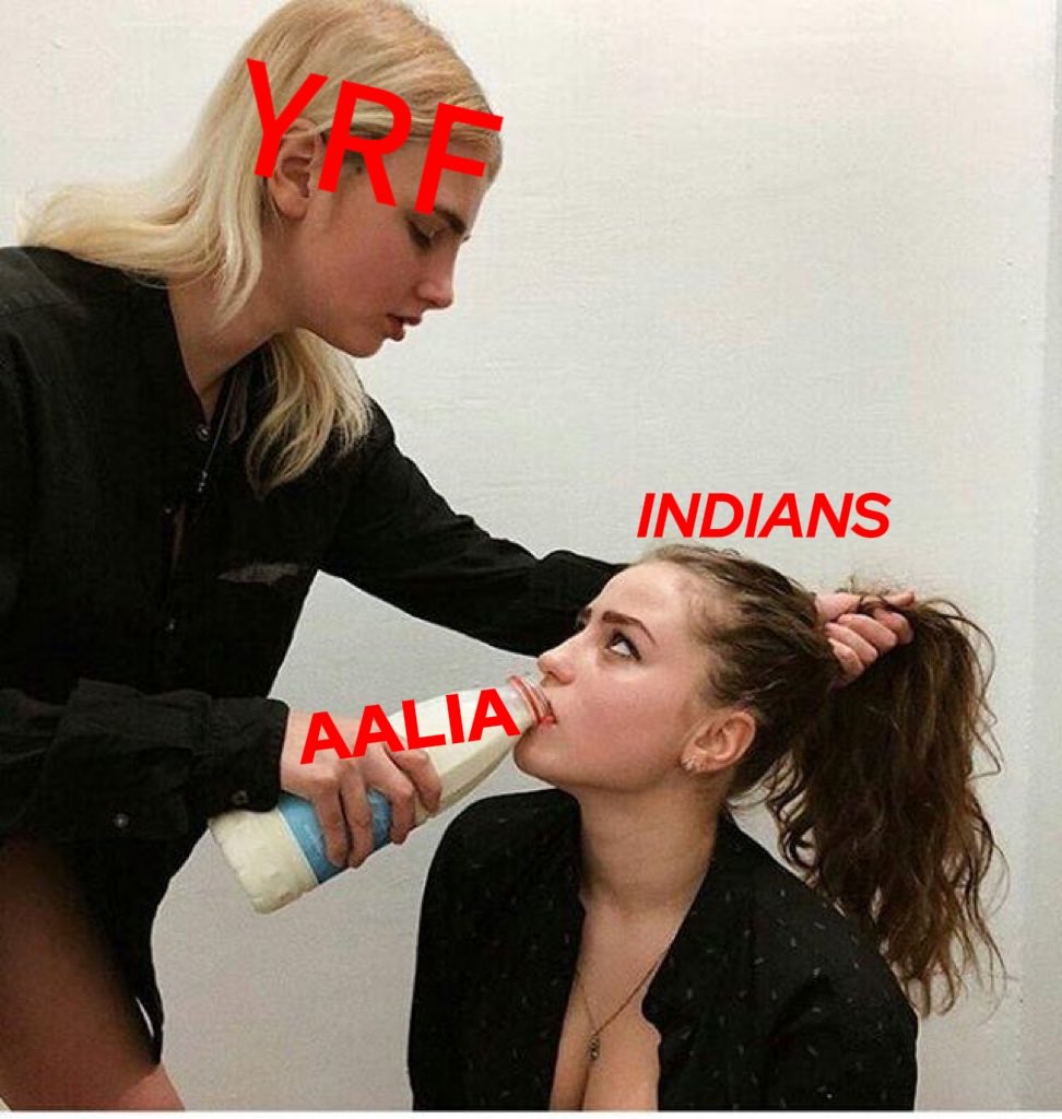 EvilGod2020's tweet photo. @GemsOfWood 1 ) Because she is a Nepo-Product.  

2 ) Forced Selling by Dharma &amp; YRF production. 

3 ) Forced to consume to dumb indians. 

@aliaa08 @yrf @DharmaMovies @AnilKapoor @iHrithik @PMOIndia @narendramodi @iamsrk @BeingSalmanKhan @ssrajamouli @bhansali_produc https://t.co/k48VtAdLnQ
