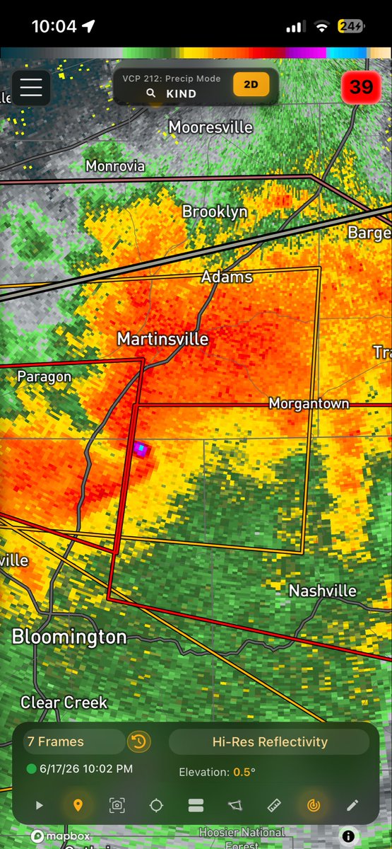 Vanciplier's tweet photo. Do we not TORE anymore? This is probably the strongest tornado i’ve ever seen on radar since SOSO, Amory, and Mayfield. https://t.co/OcXQr0JWAA