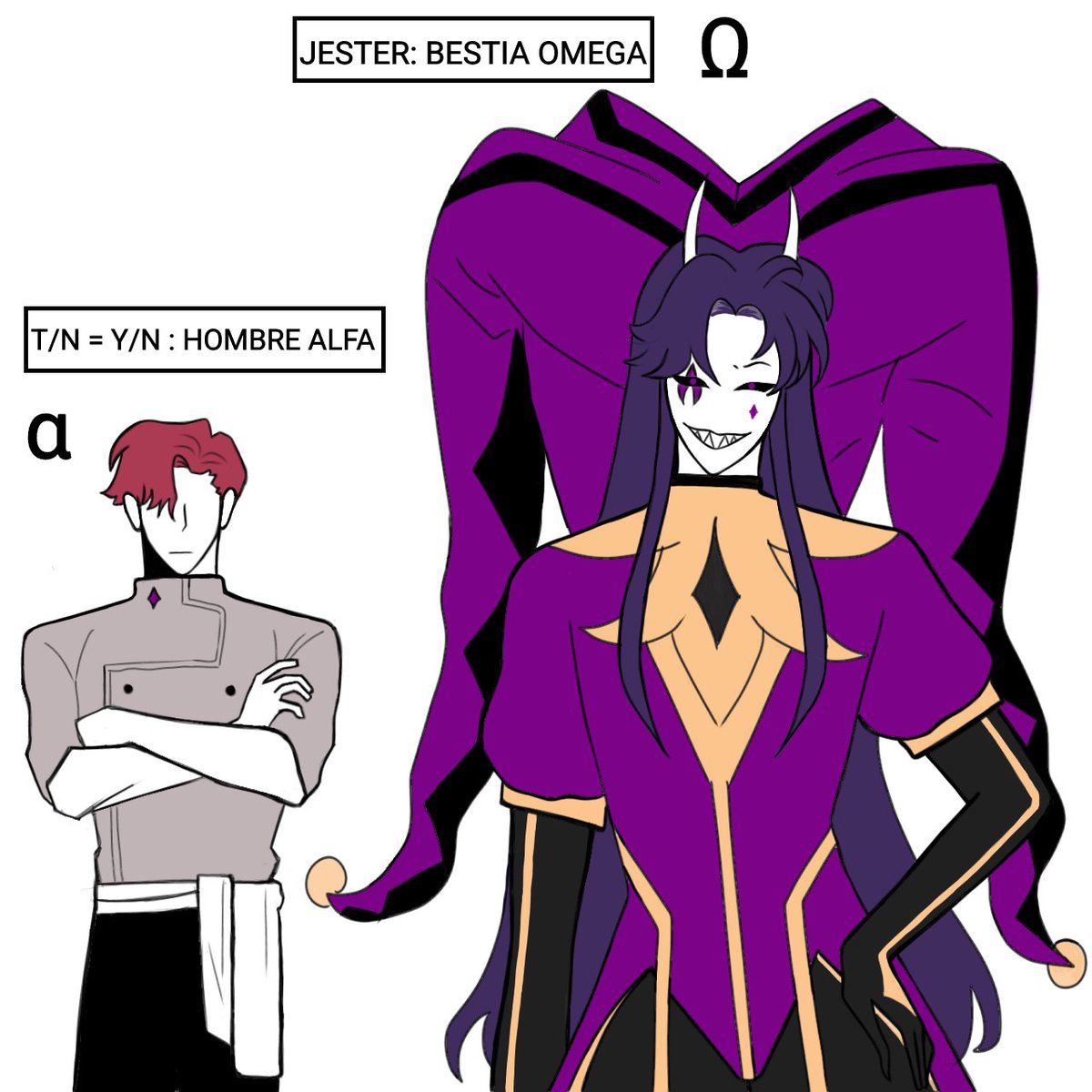 KB_TD_'s tweet photo. #□ 17/06/2026 🥀 ¿Habrá oportunidad con él? #더프릭_서커스 #thefreakcircus #jester #alfa #omega #novelavisual #fanart #bl https://t.co/bZP1b3d4hM