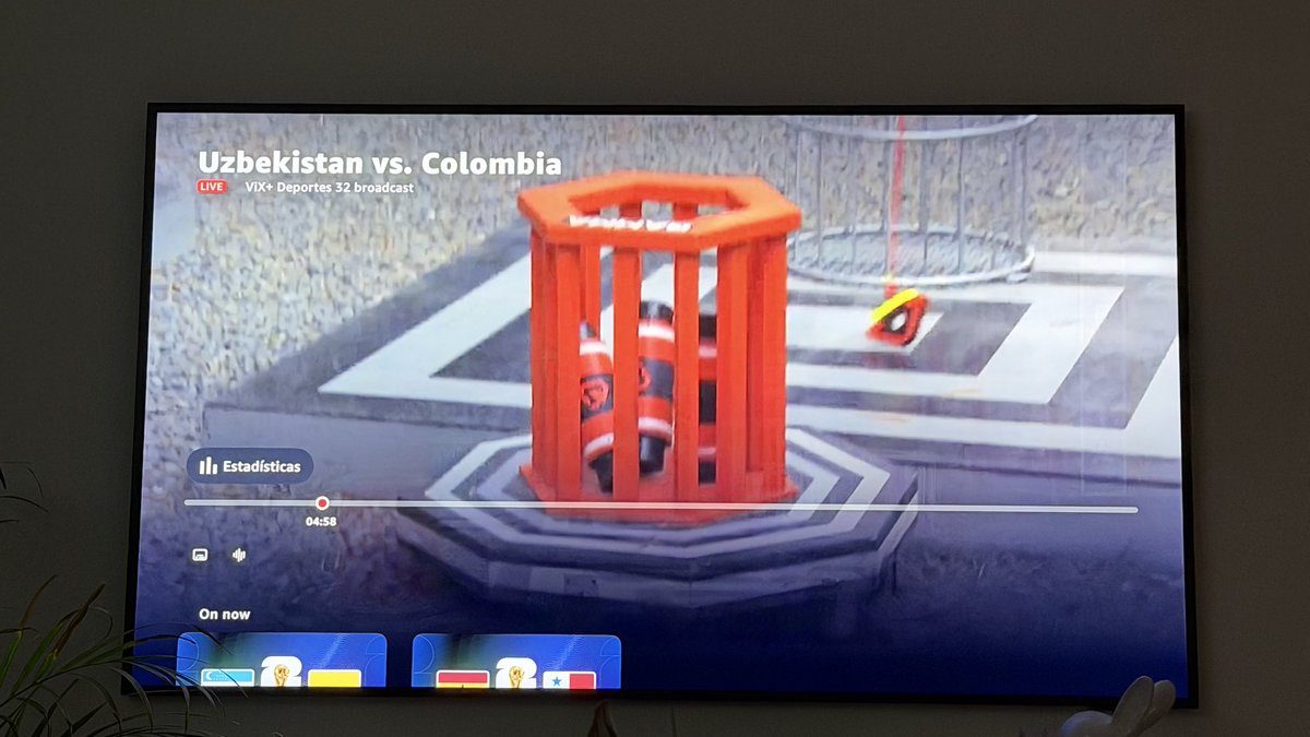 mxcondor's tweet photo. @vix que está madre no es el partido Uzbekistán va Colombia! @Profeco https://t.co/Wh9mirAkwD