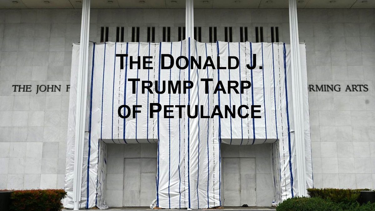 makeadiff2025's tweet photo. @UnmaskTheSys I doubt you even got 10,000 signatures. Most were bots or just made up as an internet petition.
Meanwhile, the Donald J. Trump Tarp of Petulance continues to stand as a symbol of more coverups and the failure to address meaningful issues such as high consumer costs.  #tarpgate https://t.co/J4zHuTTazY