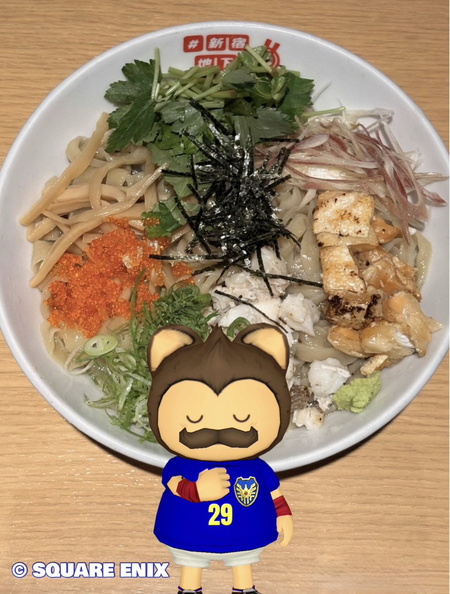 obbiy_one's tweet photo. #寿製麺よしかわ　#新宿地下ラーメン
#プクリポラーメン部 https://t.co/nk3aJj96pU