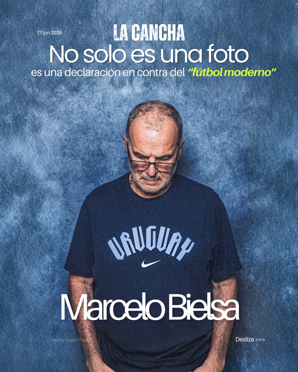 LaCanchaEcu's tweet photo. 🗞️ Bielsa vs el fútbol moderno https://t.co/9K9IDYc506