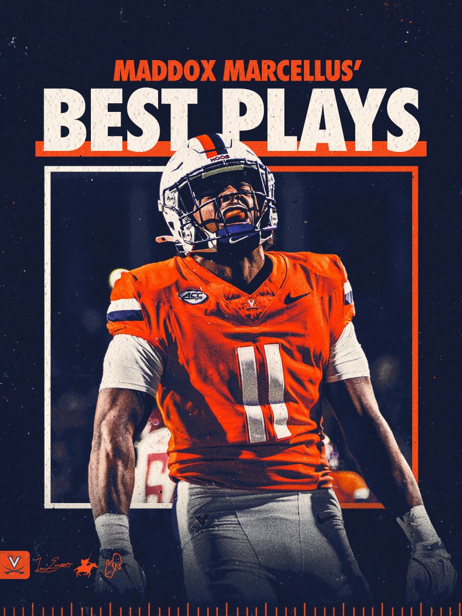 UVAFootball's tweet photo. Heart of the defense.

@MaddoxMarcellu3 best plays loading… get ready for more chaos in ‘27 🔥

#GoHoos 🔶⚔️🔷 https://t.co/COKcFD22pv